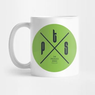 The Produce Stand Podcast patch lime green Mug